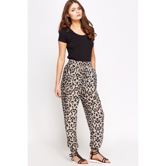 Marshalls Pants - Leopard Joggers
